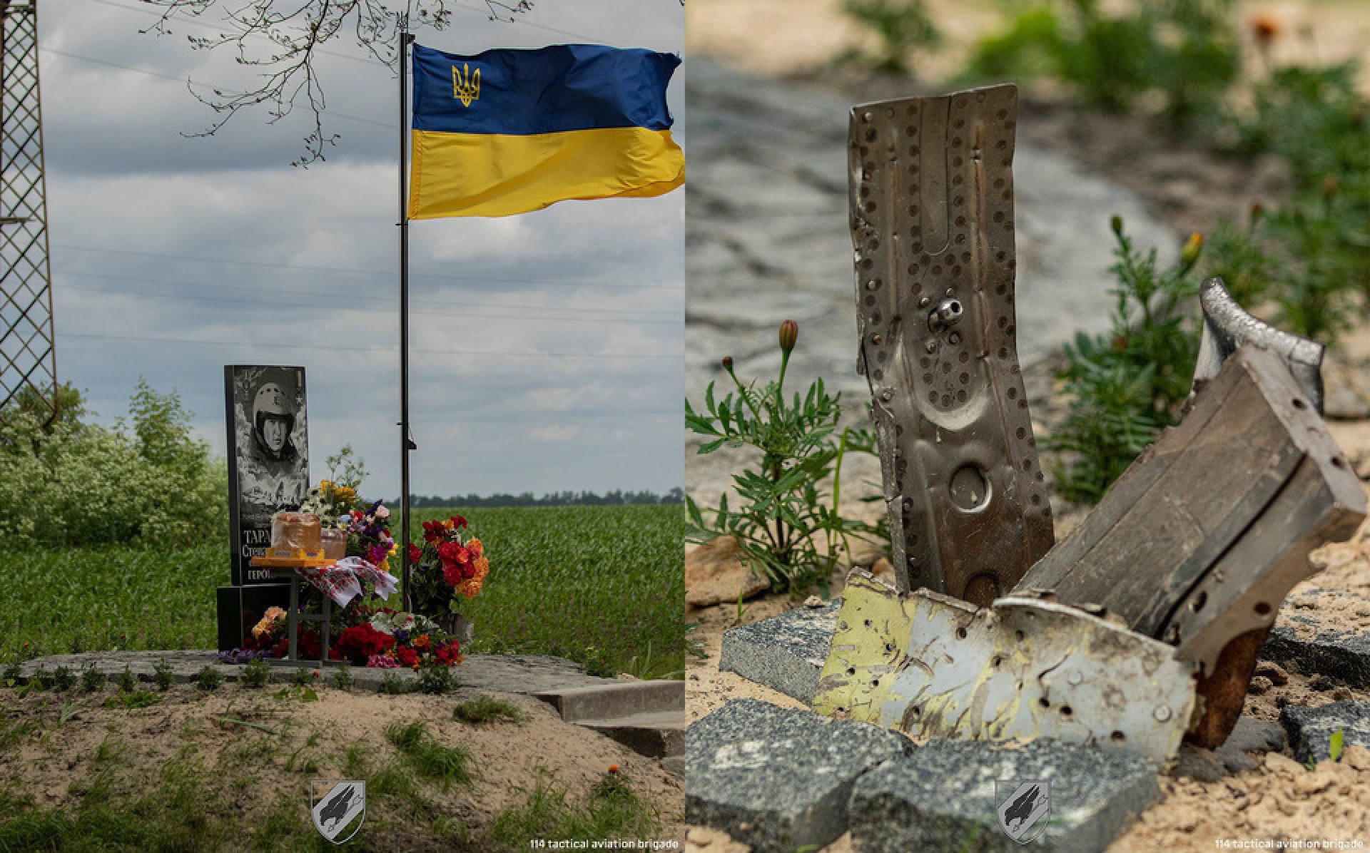 На Житомирщині відкрили пам'ятник льотчику Степану Тарабалці: 13 березня 2022 року загинув у повітряному бою