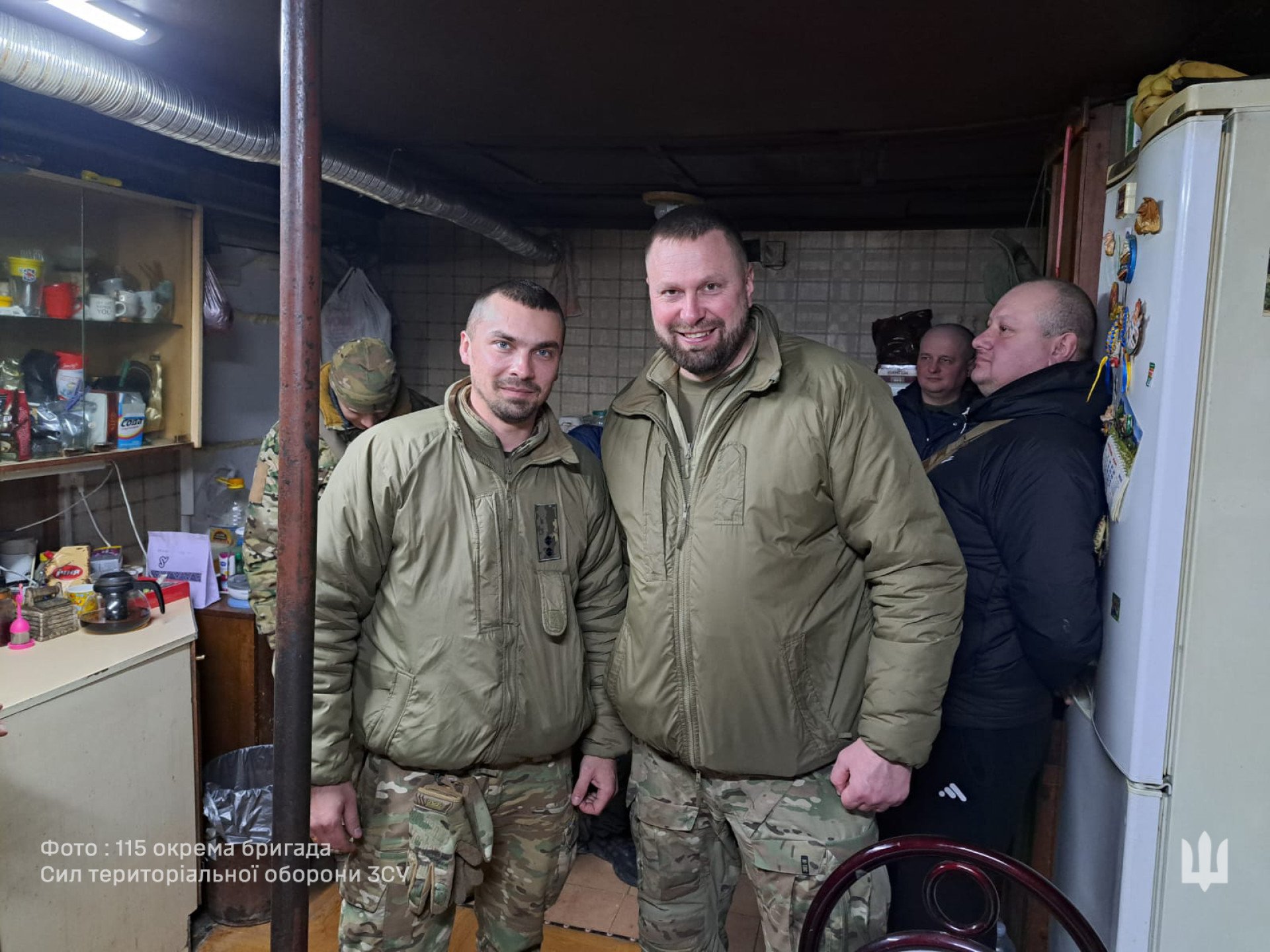 Орден та відзнаку вручили військовим 115 окремої бригади Сил Тероборони ЗСУ