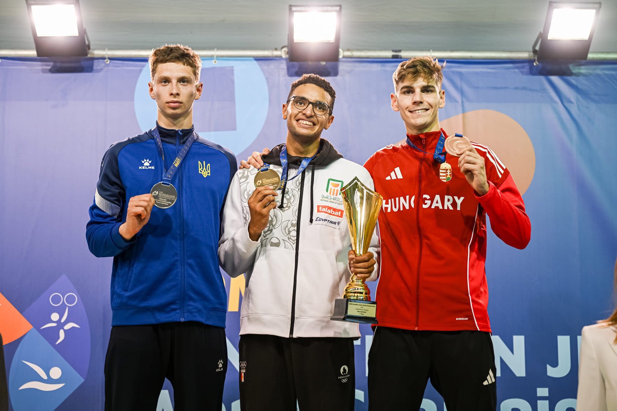 Гімн України лунав в Угорщині - серед п'ятиборців-чемпіонів світу є житомирянин Данило Сич