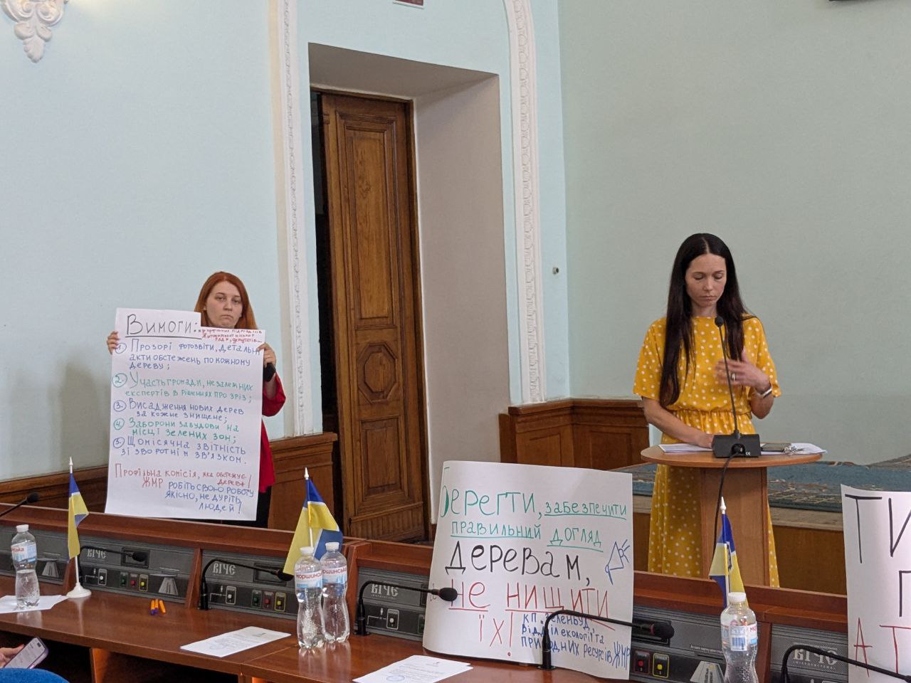 «Деревний» скандал розгорівся у Житомирі: активісти вимагають раціональності у вирубці дерев