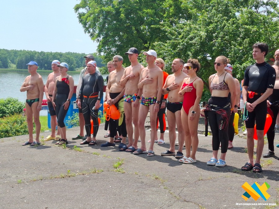 Турнір з плавання на відкритій воді «Кубок трьої річок»  стартував у Житомирі