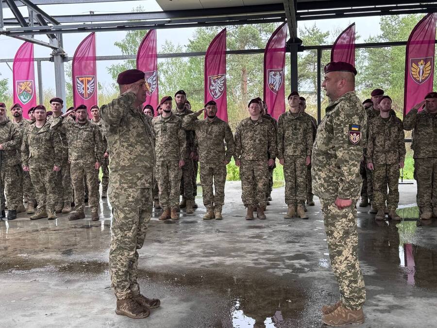 10 років відзначили у 199-му навчальному центру Десантно-штурмових військ ЗСУ