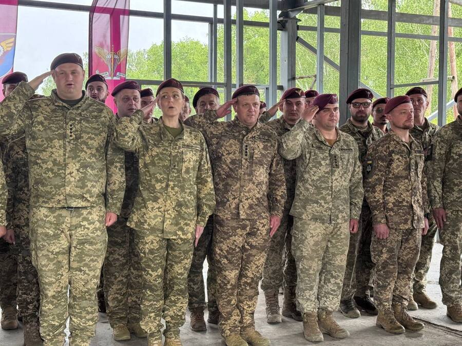 10 років відзначили у 199-му навчальному центру Десантно-штурмових військ ЗСУ
