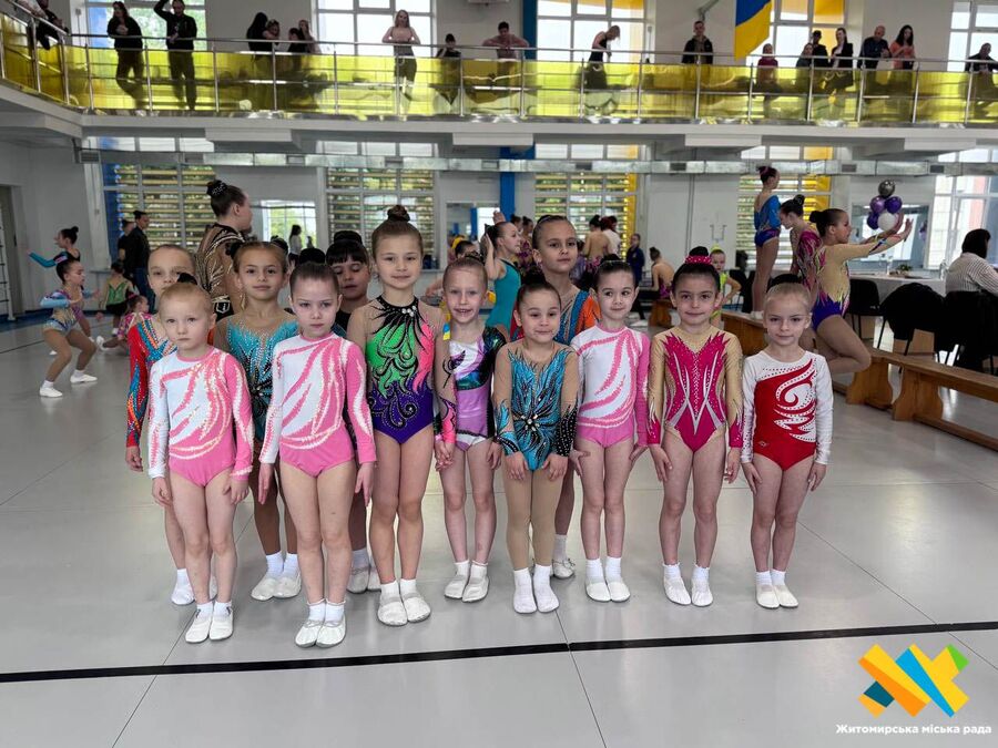 У Житомирі відбулися відкриті міські змагання зі спортивної аеробіки “BABY CUP 2025”